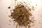 Small pile of native wetland seeds on a light background